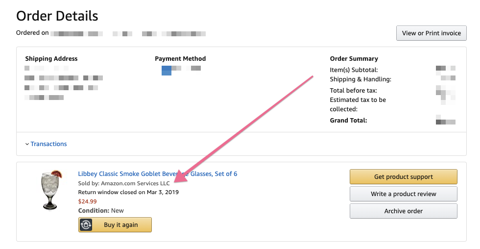 amazon has forgotten my order history